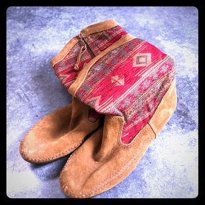 Minnetonka Boots.